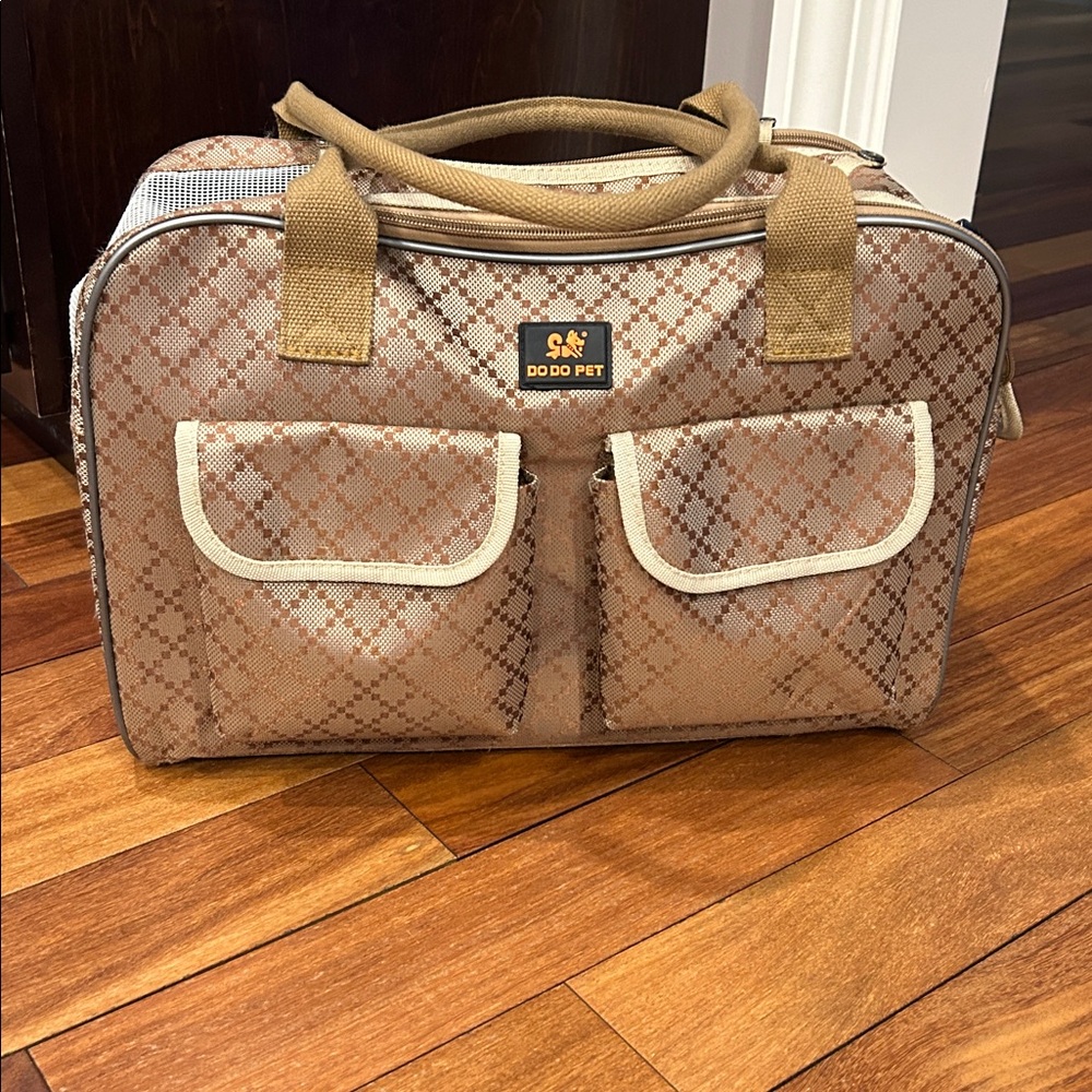 Do Do Pet Brown Travel Bag
